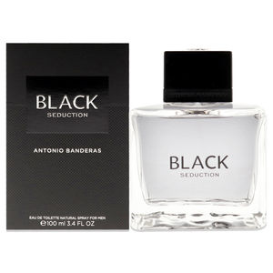 Seduction In Black BY Antonio Banderas for Men 3.4 oz EDT Spray